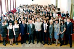 Встреча с Виктор Владимировичем Гавриловым - председателем Северо-Кавказского банка Сбербанка России в Ставропольском ГАУ